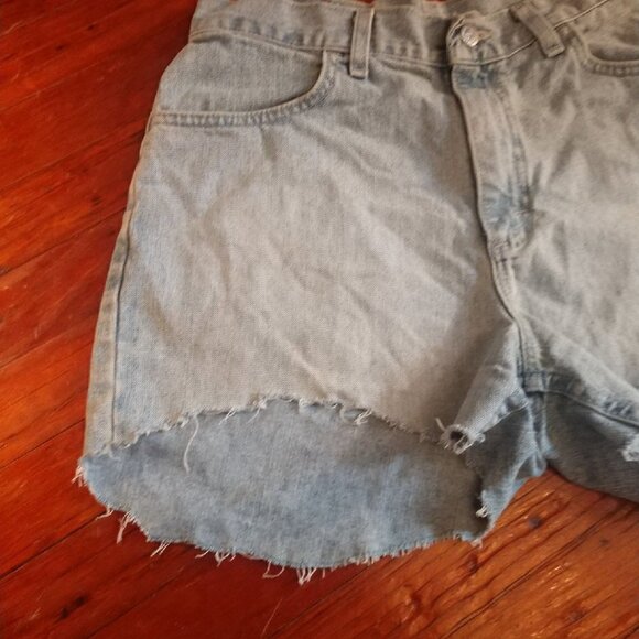 High Rise Denim Riders Shorts - Picture 5 of 8